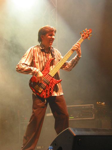 Mike porcaro with bass guitar