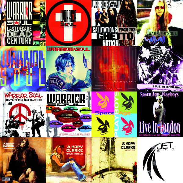 Warrior soul   kory clarke   space age playboys