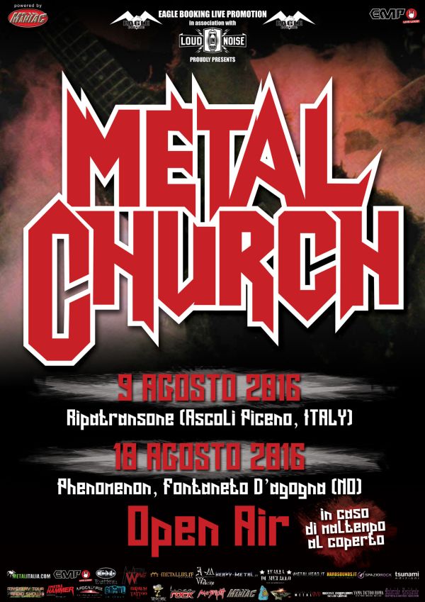 Metal church italy promo web