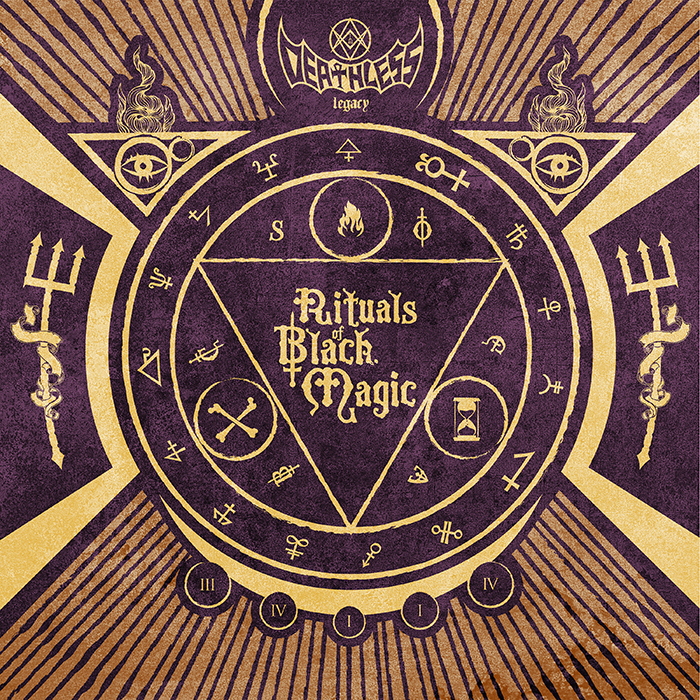 Deathless legacy rituals of black magic artwork album 2017