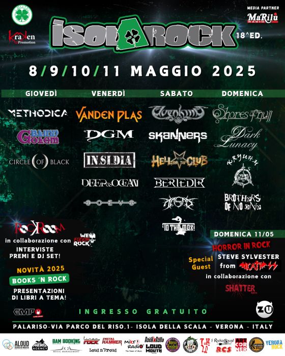 Isola rock 2025 locandina ufficiale