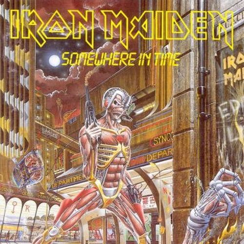 Iron maiden   somewhere in time   front