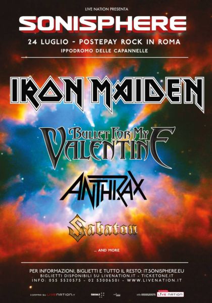 Sonisphere italia anthrax 2016